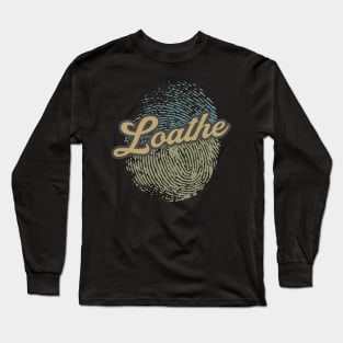 Loathe Fingerprint Long Sleeve T-Shirt